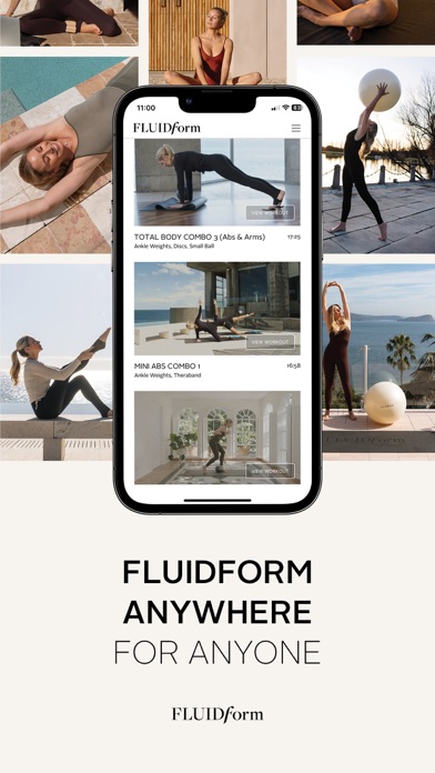 Screenshot 1 of Fluidform Pilates at Home App