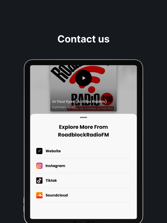 Screenshot #6 pour RoadblockRadioFM