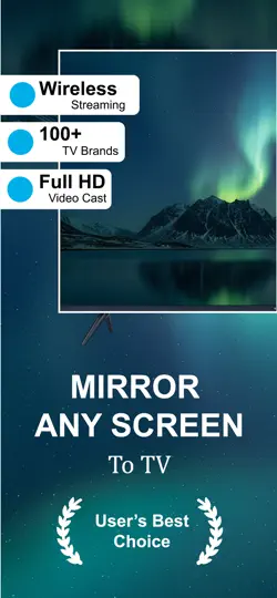 Screen Mirroring + Cast To TV iPhone Ekran Görüntüsü 1