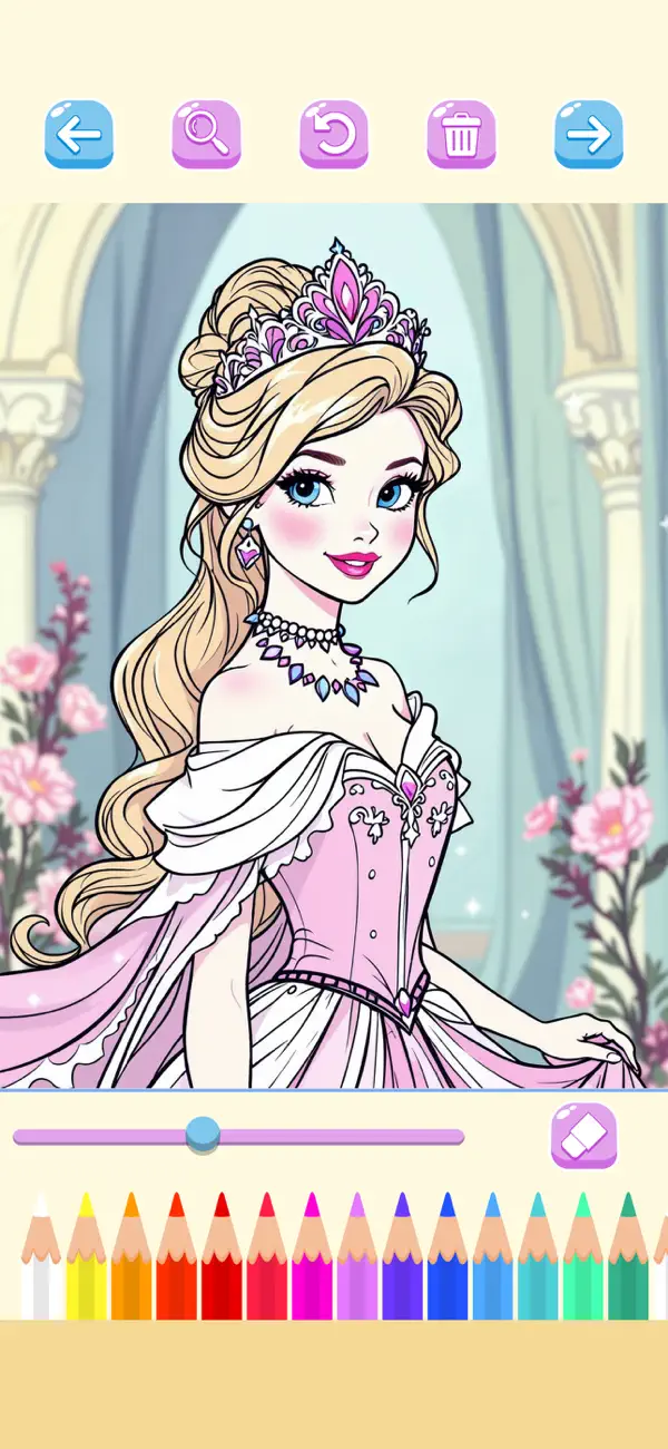 Screenshot #2 pour Princesse féerique - livre de