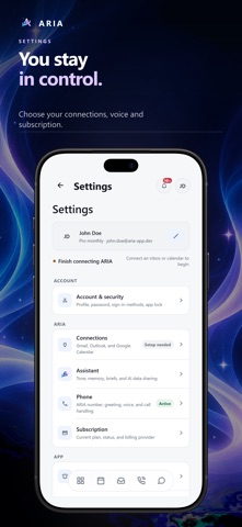 Aria Assistant AI Screenshot 10 of 10