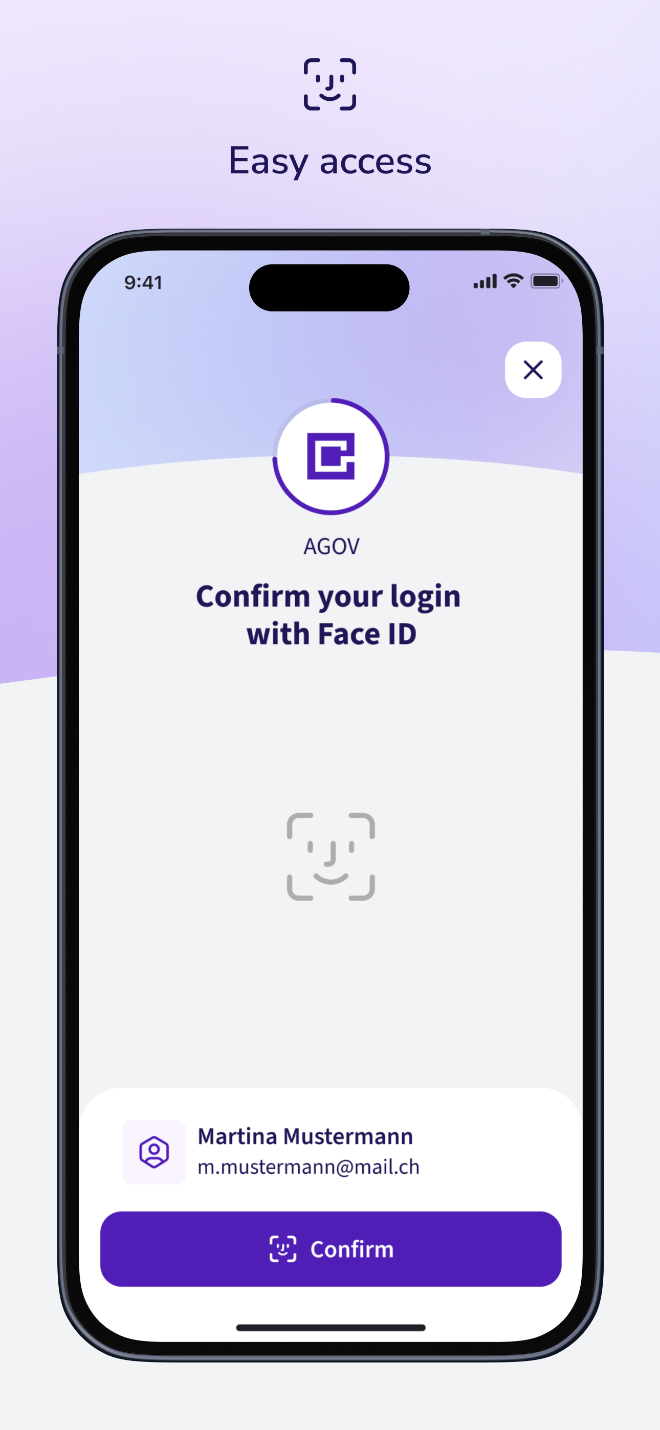 AGOV access screenshot 3