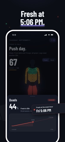 Deload: Muscle Recovery iPhone screenshot
