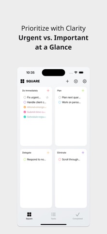 Square - Task & Memo Manager screenshot