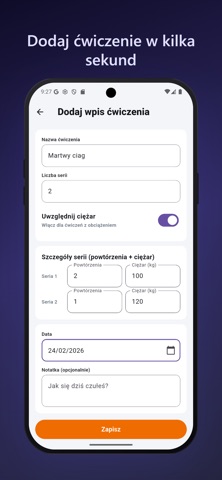 PR Tracker - Rekordy screenshot