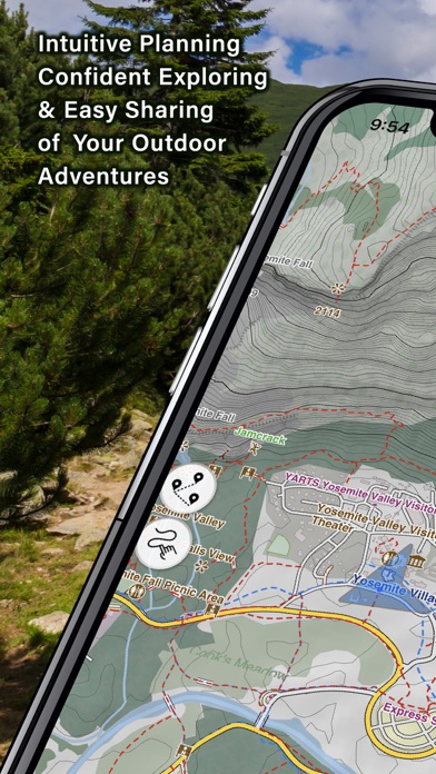 Hiking Maps Screenshot