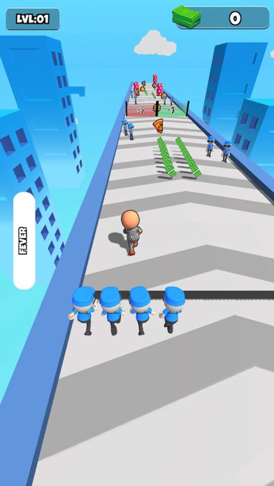 Police Escape Runner Game Screenshot