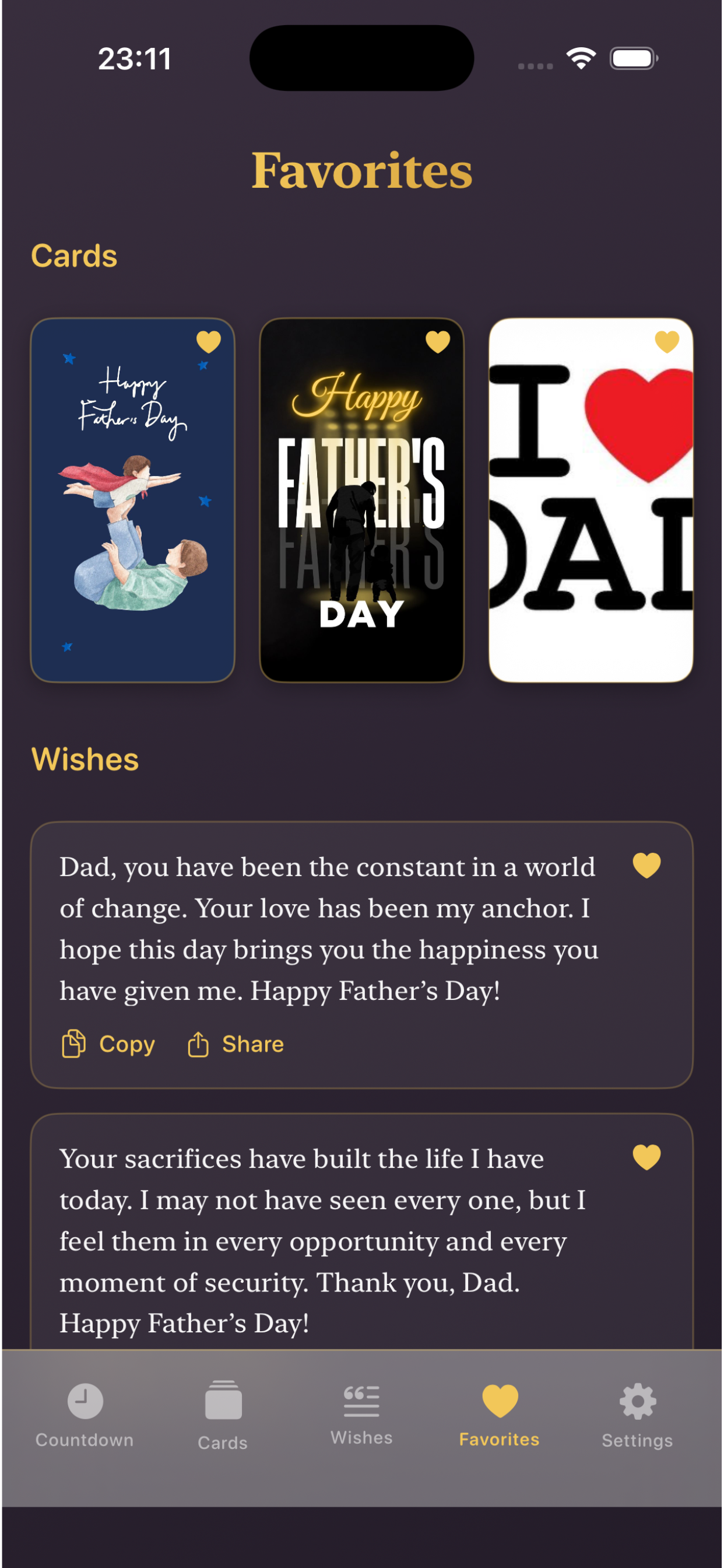 Fathers Day Ecards Greetings screenshot 5