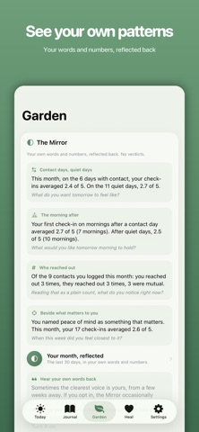 HeartKeep: Breakup Recovery iPhone screenshot