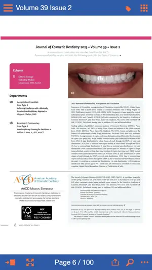 Journal of Cosmetic Dentistry screenshot 3