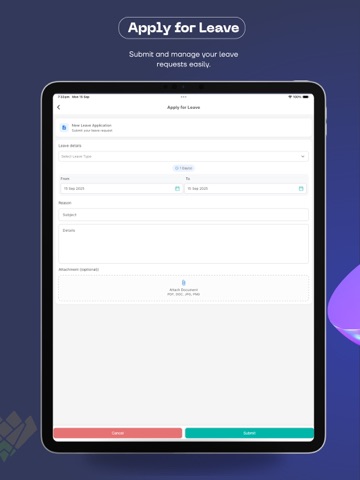 App screenshot