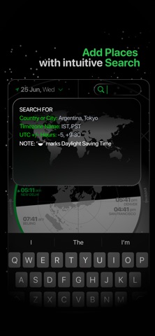 EarthClock Time Zone Converter Screenshot 2 of 6