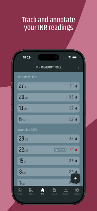 INR Diary Screenshot 6 of 10