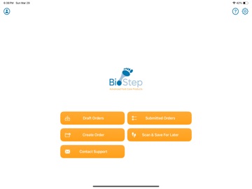 BioStep iPad screenshot