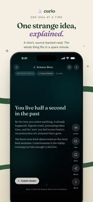 Curio: Feed Your Curiosity screenshot 1
