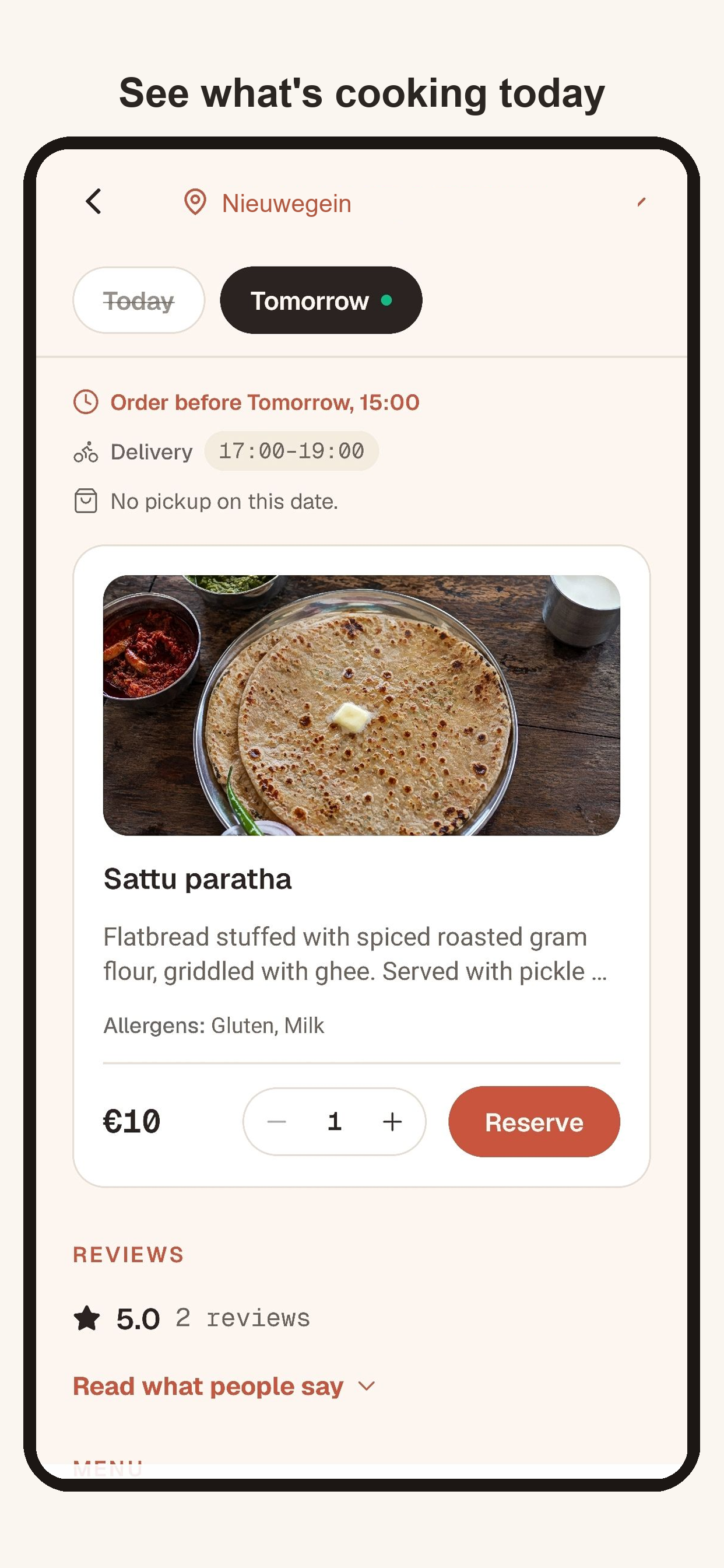 ThuisKook Home-Cooked Meals NL screenshot 3