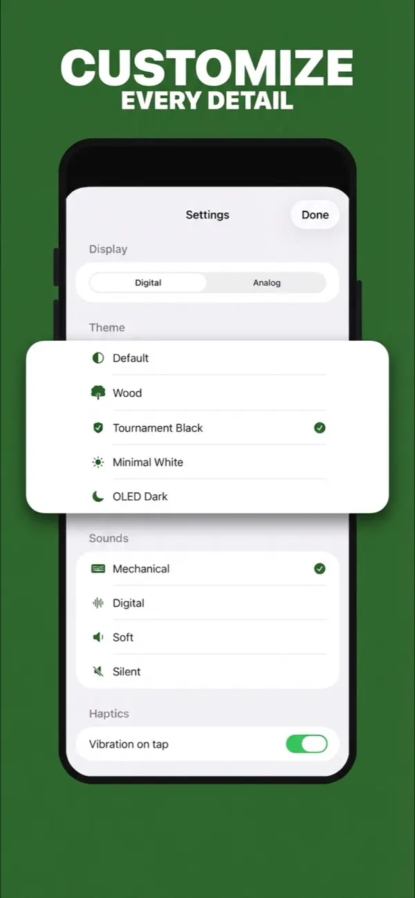 Screenshot #3 pour ClockMate — Chess Clock