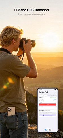 Camera Port - Background FTP Screenshot 1 of 3