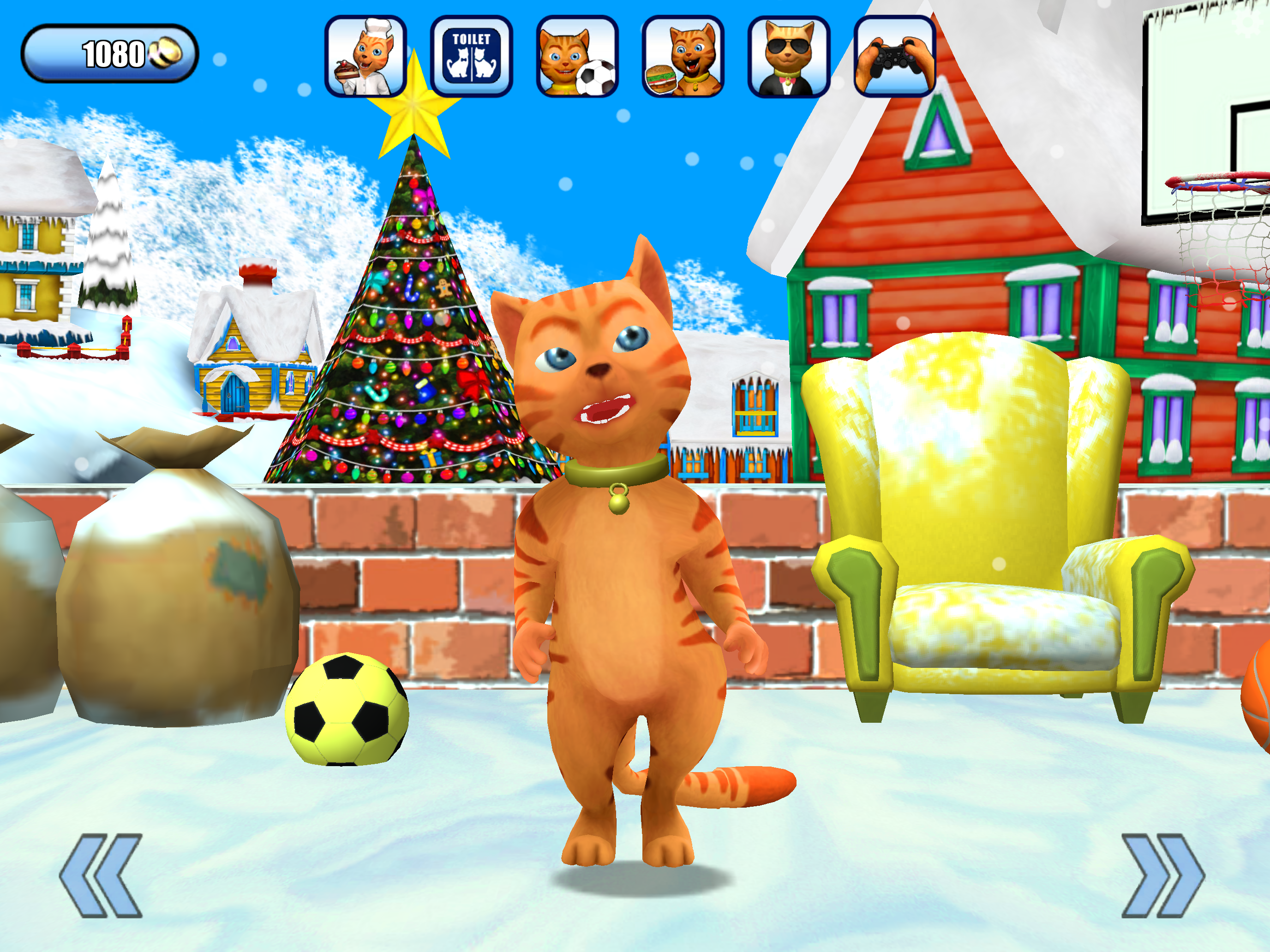 Talking Cat Leo Ice Fun screenshot 17