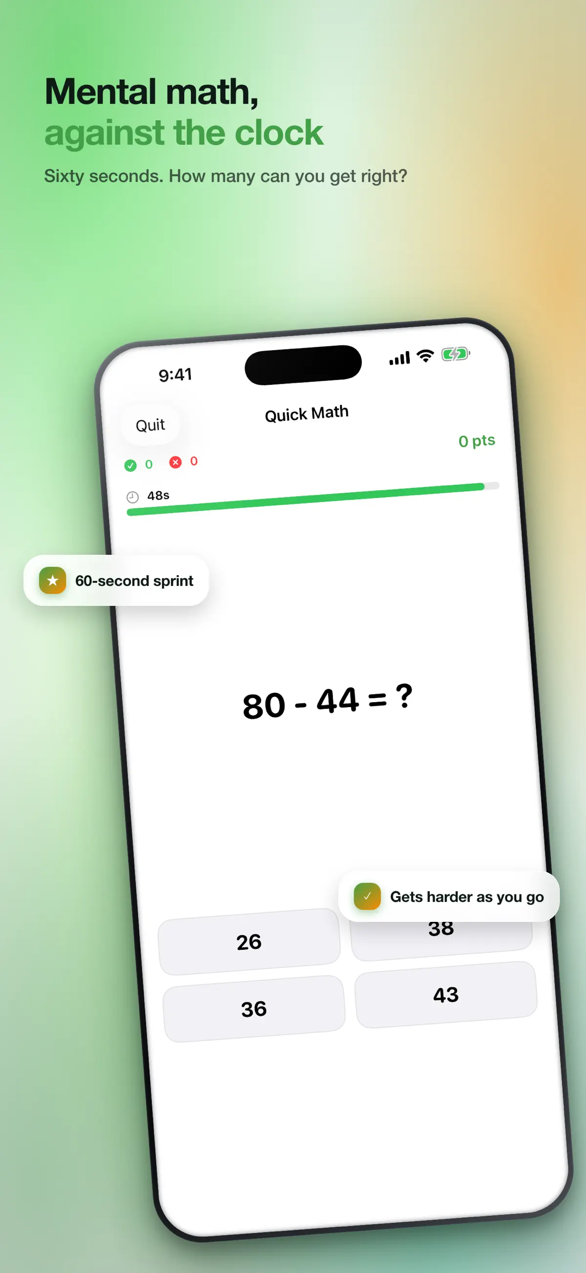 Brain Training: Brain Age Test