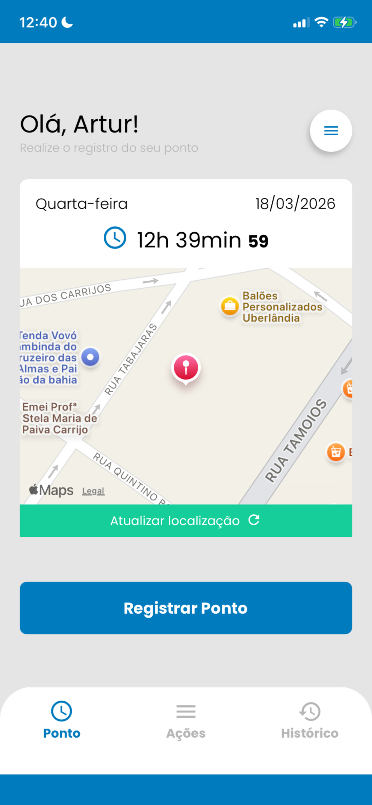 Grownect - Sistema de Ponto screenshot 3