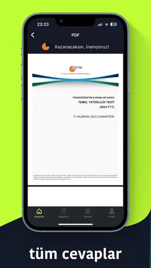 ÖSYM Çıkmış Sorular MEB Sınav iPhone Ekran Görüntüsü 6