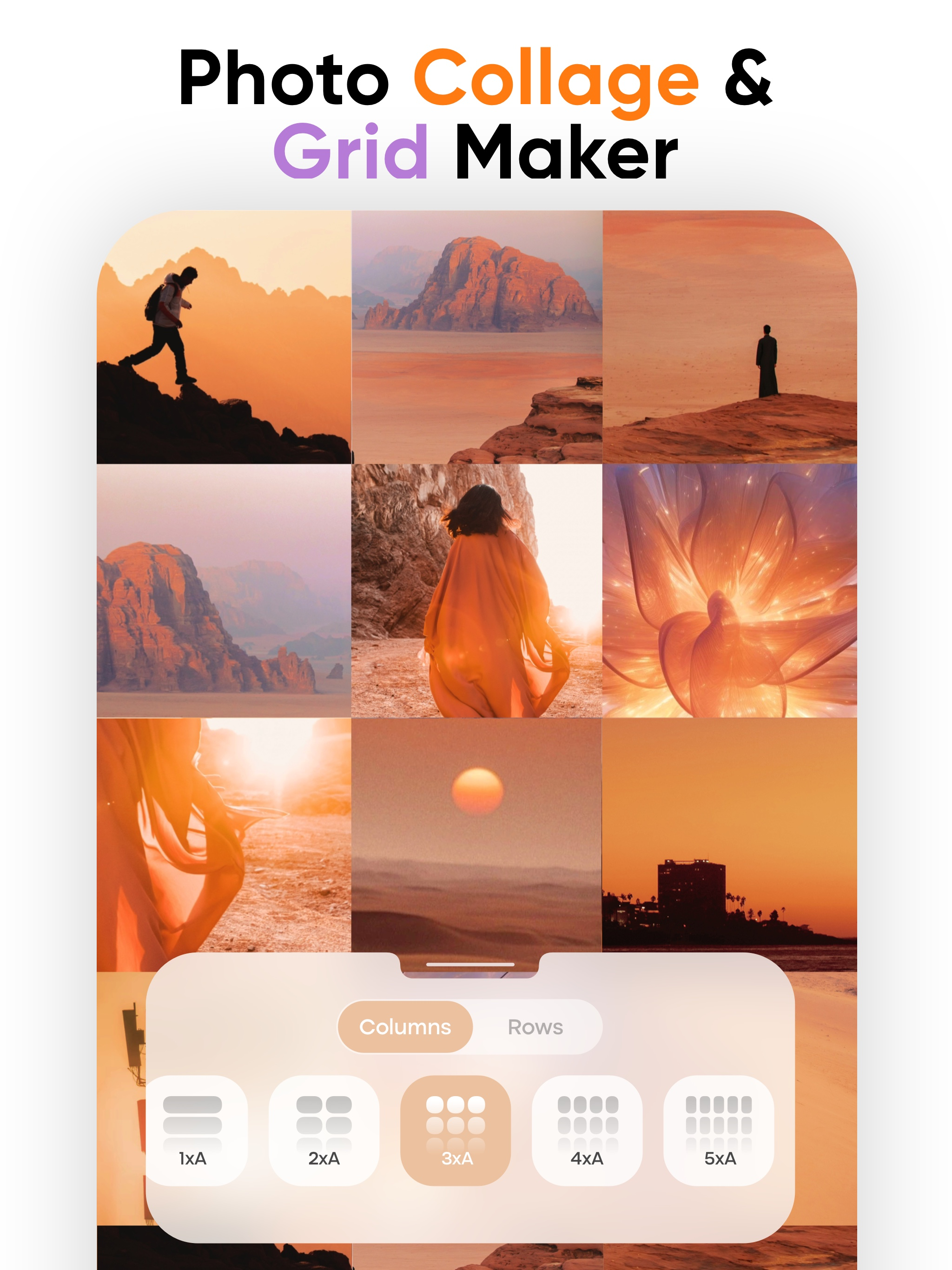 PopGrid: Live Photo Collage