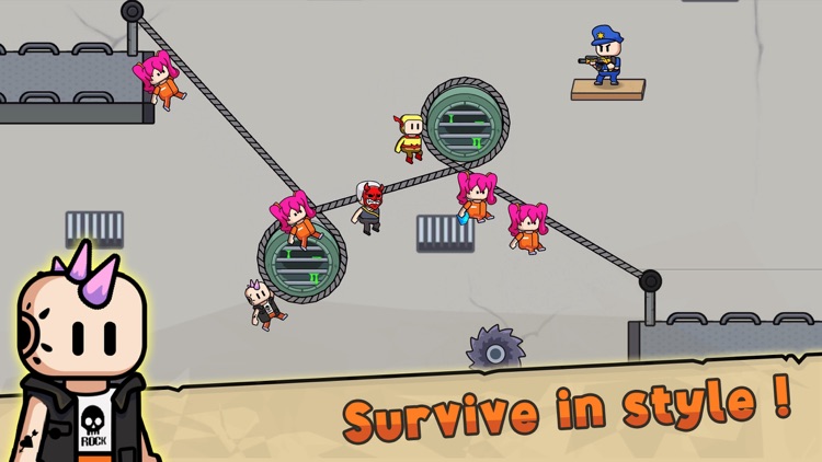 Red Survival But It's Prison screenshot-4