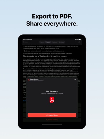 ClipNotes: Notes for YouTube iPad screenshot