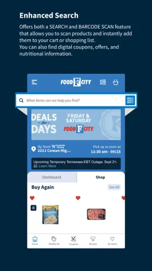Food City Mobile screenshot 1