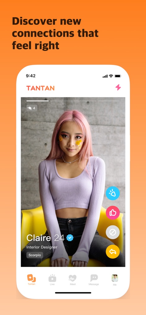 TanTan - Asian Dating App - Seamless Matching Mechanics