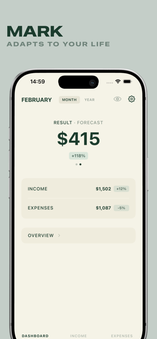 MARK - Personal Finance Screenshot 1 of 7