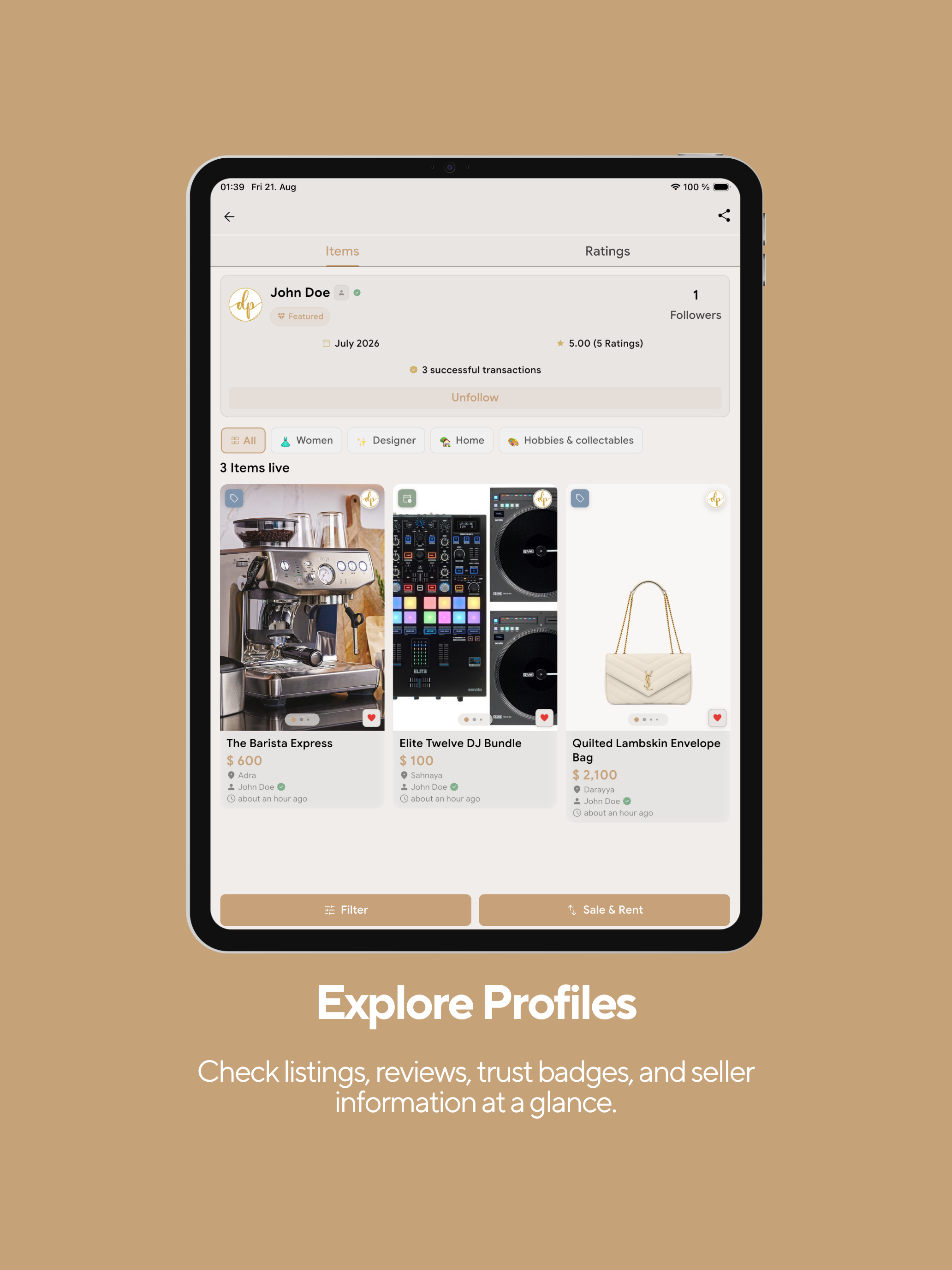 Stealz - Buy, Sell & Rent screenshot 9