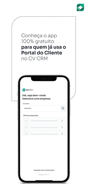 CV CRM: Cliente screenshot 1