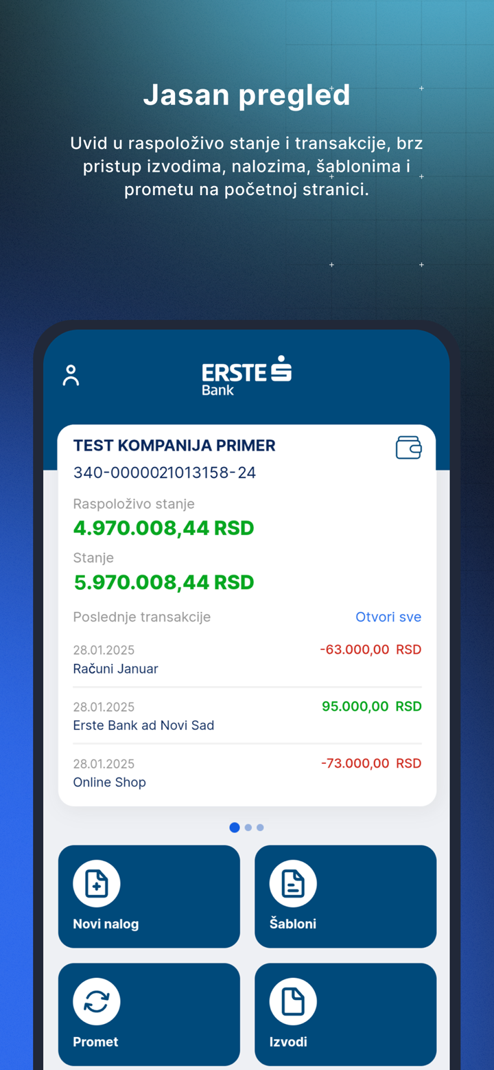 Erste mBiz screenshot 2