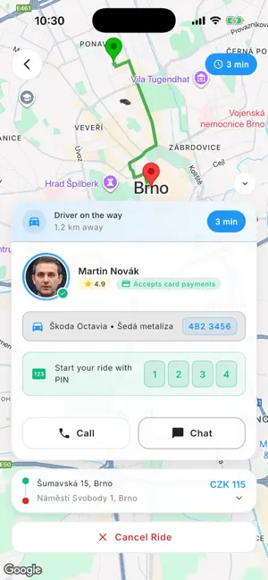 Ella Taxi screenshot 3