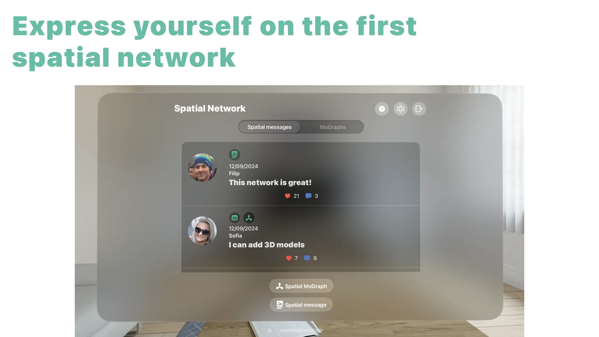 Spatial Network screenshot