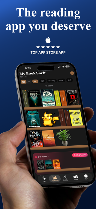 TBR Book Jar: Reading Tracker Screenshot 1 of 5