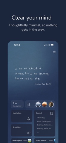 Lightly: Meditation & Journal screenshot