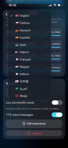 OneVoice: Translated Calls Screenshot 5 of 10