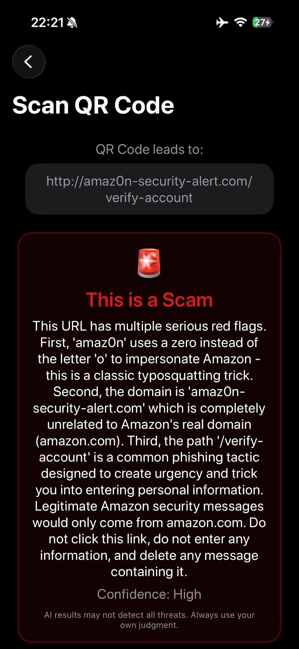 VerifAI: Fraud & Scam Detector screenshot 5