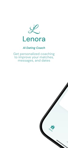 Lenora - Your AI Dating Coach iPhone screenshot
