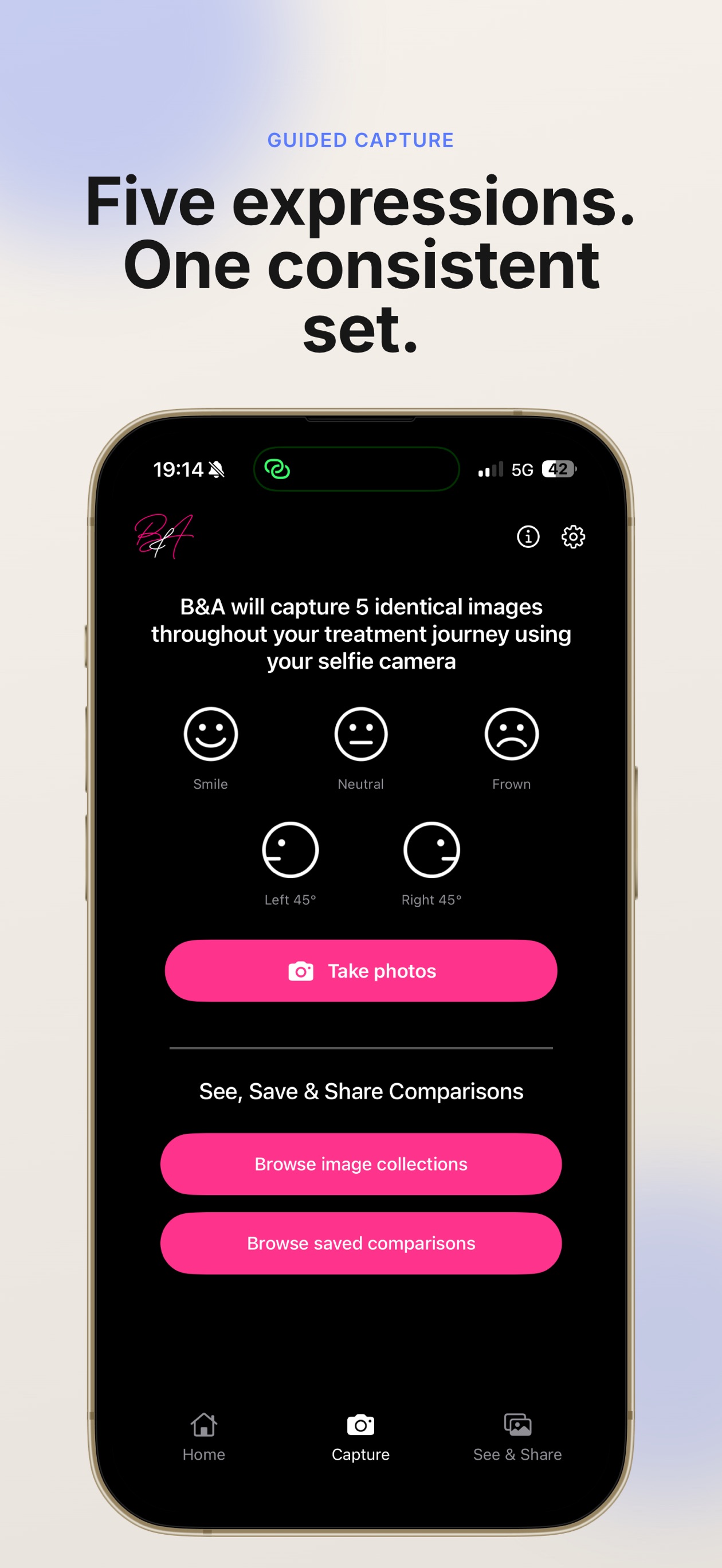 Screenshot 3 of B&A: Treatment Selfie Tracker