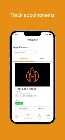 Heat Lab Fitness iPhone screenshot