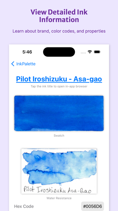 InkPalette screenshot