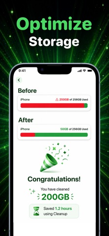 SwipeWipe: Phone Cleaner ® iPhone screenshot