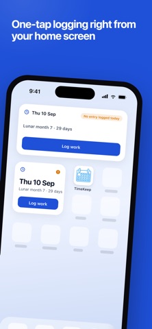 TimeKeep - Lunar Timesheet Screenshot 8 of 9