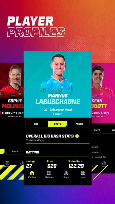 Big Bash iPhone screenshot 8 - Sports app