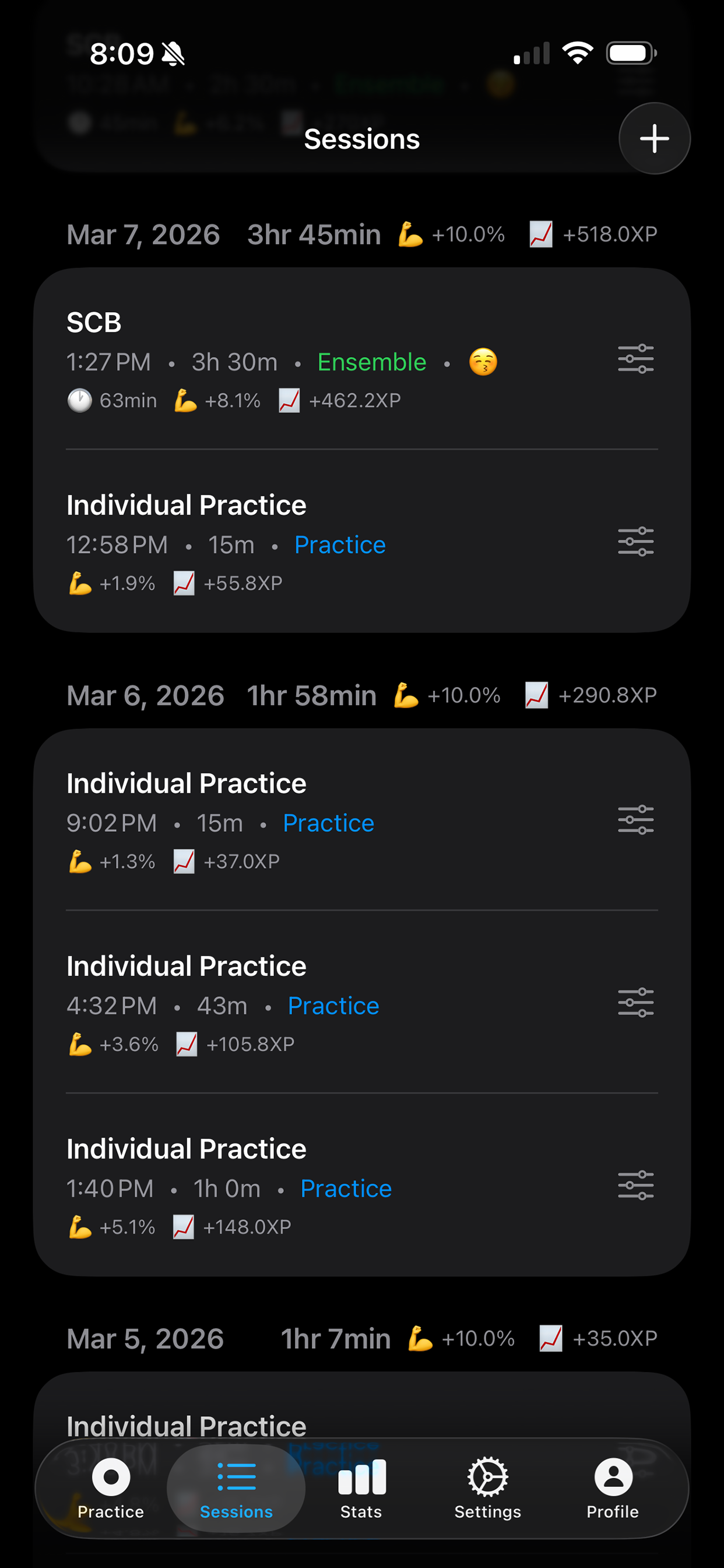 More Practice Tracker screenshot 6