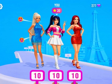 I Am Fashion Queen: Dress Up iPad screenshot